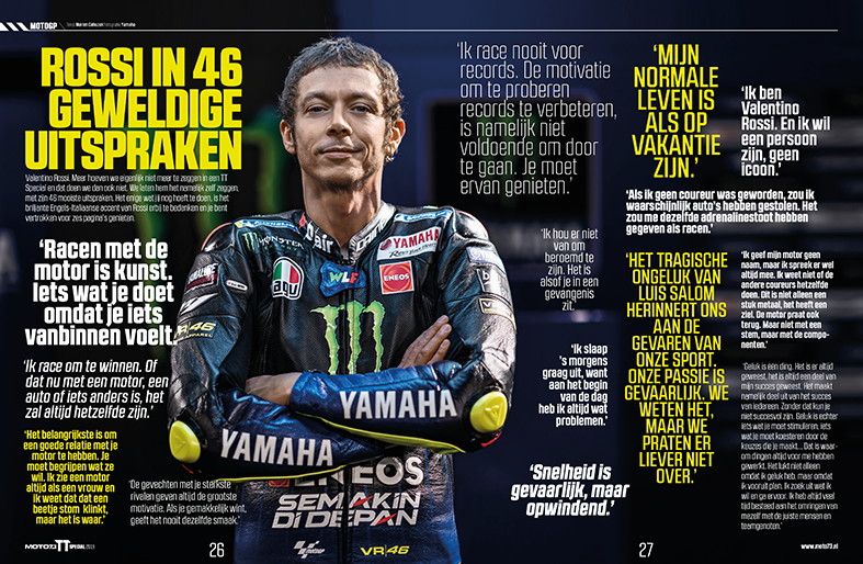 Rossi uitspraken